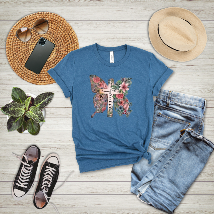 Butterfly Faith Graphic Tee