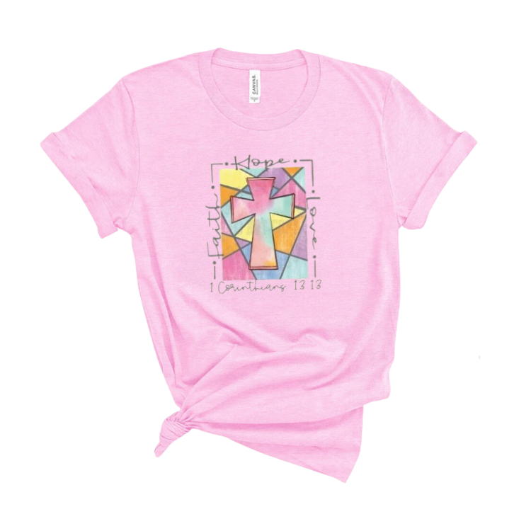 Faith Hope Love Graphic Tee