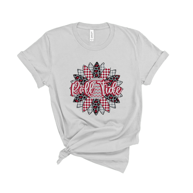 Women's Roll Tide Sunflower Sports T-Shirt